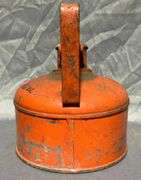 Red Painted Safety Can by Underwriters Laboratories 7”x4”