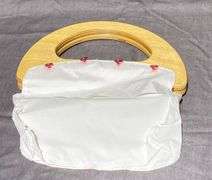 Handbag Form with Wood Handles & 4 Interchangeable Covers