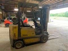 8.11.25 -- The Bent Industrial Services LIVE Auction! -- Fork Lifts - Trailer - Plasma Cutter - AccurShear - 3 Rollers - Fabricating Equipment - Welders inc. Miller Spectrum & Bobcat - DeWalt & Milwaukee Tools - Bugo Track Burners - Tile Saws - Concrete Saws - Pallet Racking - Tool Boxes inc. Snap-On - Power Band Saws & MORE!! - Silver Lake, IN