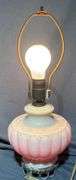Table Lamps With Various Bases Including MIlk Glass
