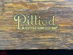 Pilliod Machinist Toolbox,  Swanton, Ohio Oak Multi-Drawer Storage Cabinet with Contents 16.5x8x10..5″