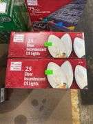2 / Home Accents 25 Clear Incandescent C9 Lights