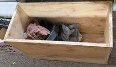 Wood Crate, Electronics, and Accessories 24.5″ x 11.5″ x 15″