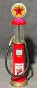 Gearbox Miniature Texaco Fire Chief Gas Pump Model with Brass Base 2”x8”