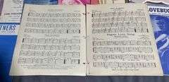 Sheet Music Covers and Pages Featuring Various Composers