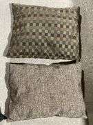 Pillows in Various Sizes, Patterns, and Materials