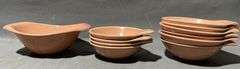 Russel Wright for Steubenville Brown Coral Bowls