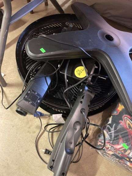 Disassembled Electric Fan with Stand and Controls - Metzger Property ...