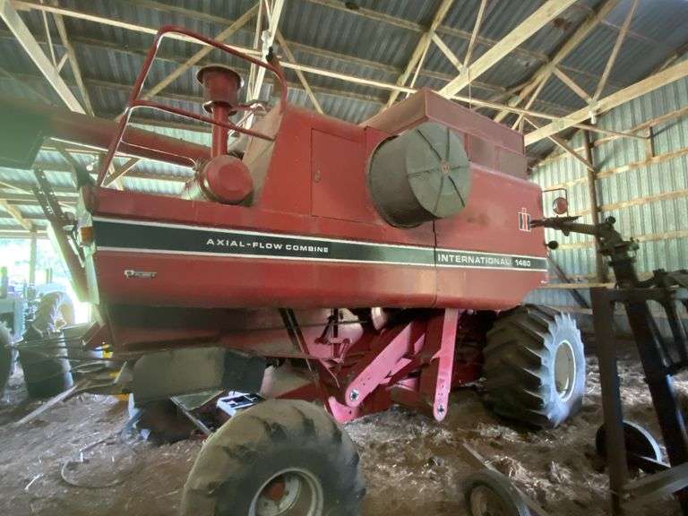 IH 1460 Axial Flow Combine Metzger Property Services LLC ih-1460-axial-flow-combine-metzger-property-services-llc