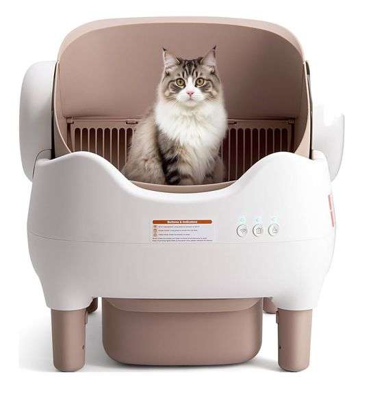 Automatic Self-Cleaning Litter Box With Enclosed Design - Metzger ...