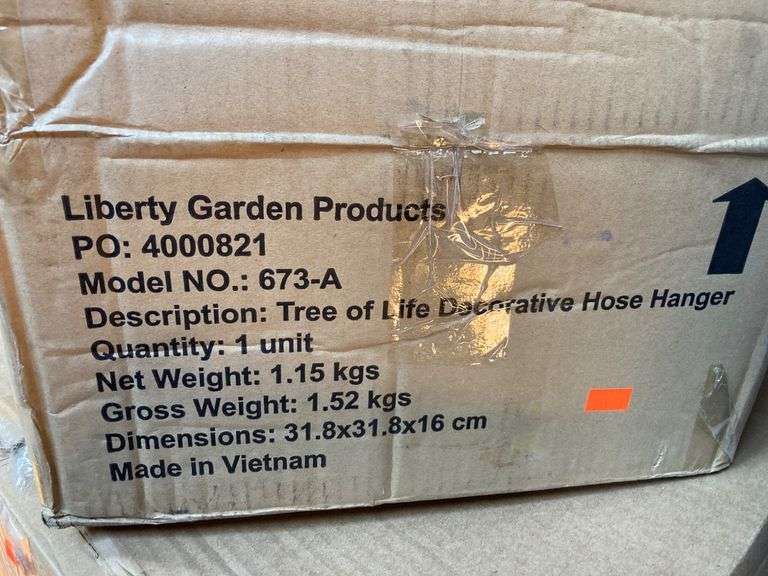Liberty Garden Products 673 Tree Of Life Hose Storagenull