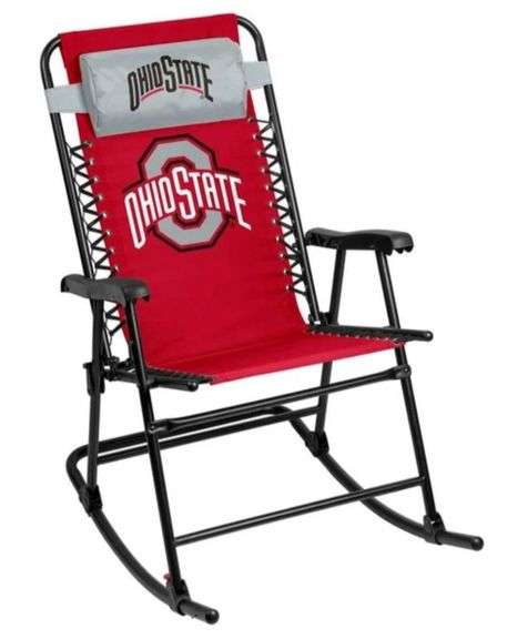 Logo Brands Ohio State Buckeyes Bungee Rocker Chair neck pillow not ...