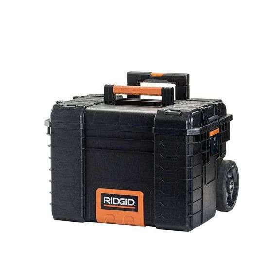 Box Or Ridgid Parcel RIDGID - 22 in. Pro Gear Cart Tool Box in Black - Metzger Property ...