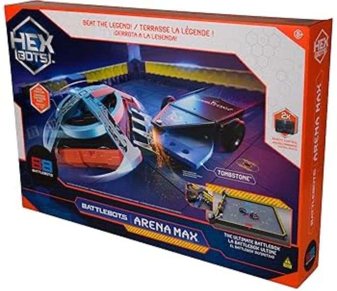 Hexbug BattleBots Arena Max with 2 Remote-Control Robots - Metzger ...
