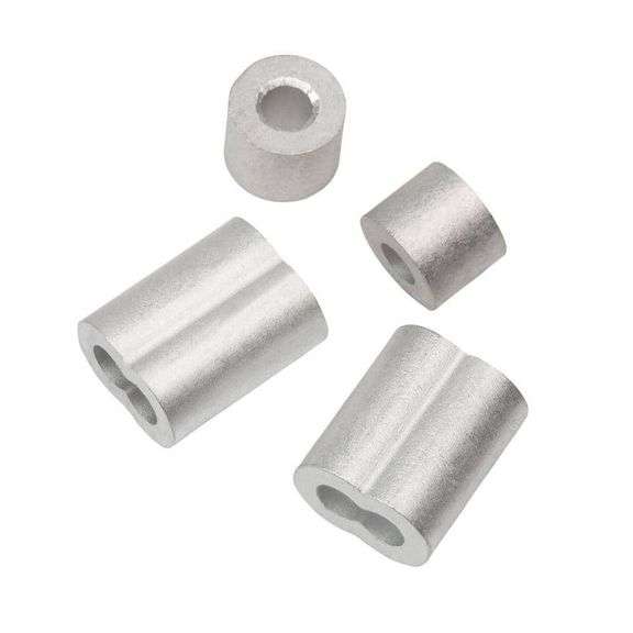 EVERBILT - 1/16 in. Aluminum Ferrule and Stop Set - Metzger Property ...