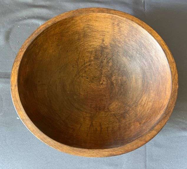 Round Wood Bowl