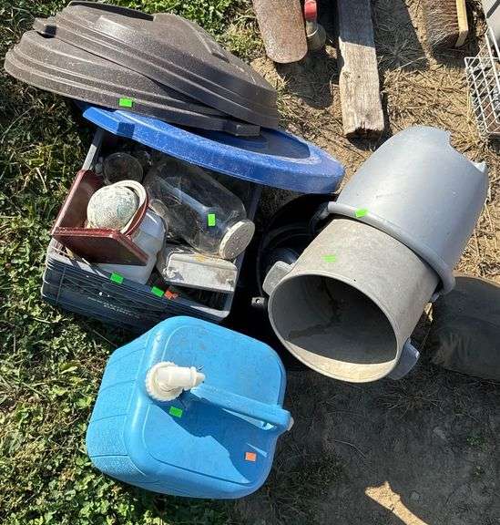 Household Utility Items with Coleman Jug and Canisters - Metzger ...