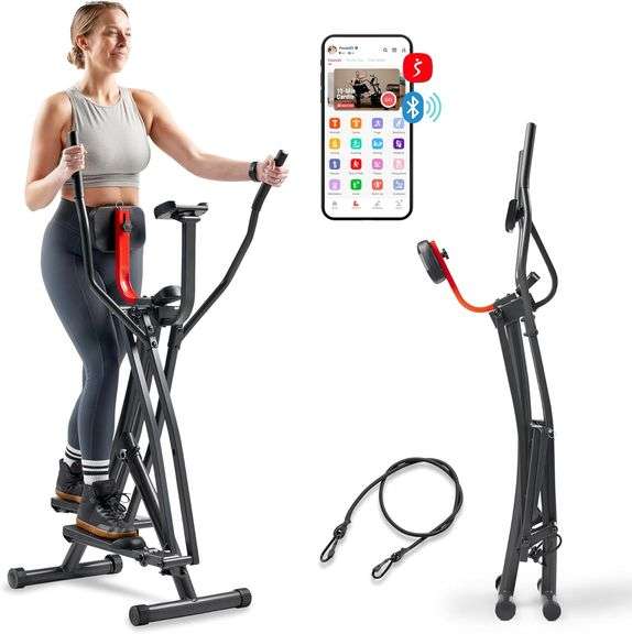 Smart Walk Machine SUNNY HEALTH & FITNESS - Sunny Health & Fitness Smart Air Walk ...
