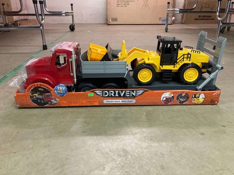 Driven Jumbo Carrier Truck with Front Loader and Accessories-30”L ...