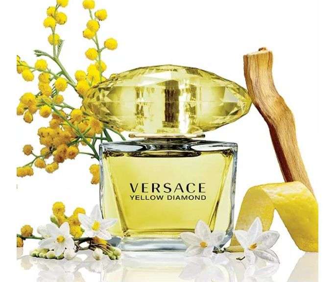 Versace Yellow Diamond Eau de Toilette Spray, 3 oz