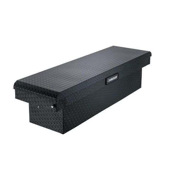 Black Low Profile Truck Tool Boxnull