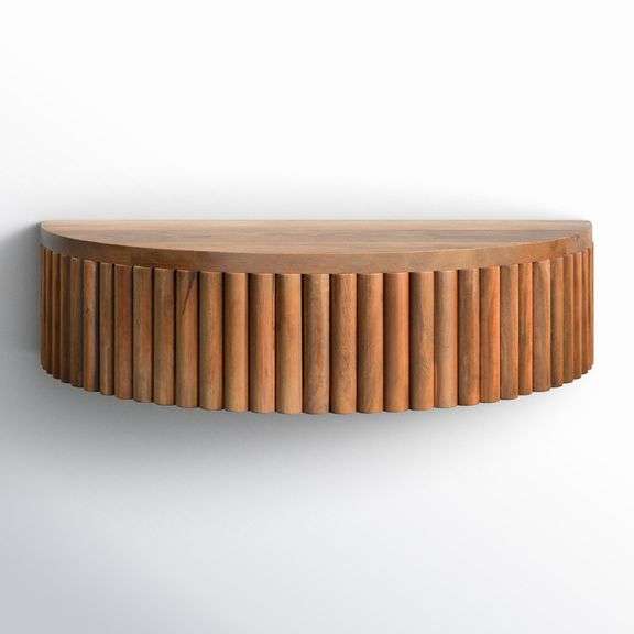 Half Circle Floating Shelf