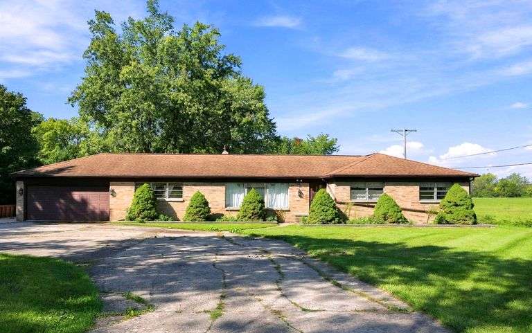 Tract 1: 6725 Coldwater Rd, 3 Bedroom & 1.5 Bath Home with 2 Fireplaces & 2 Garages!
