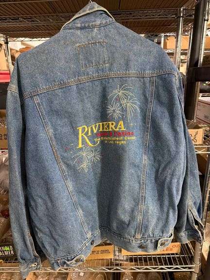 denim-jacket-with-riviera-hotel-casino-las-vegas-embroidery-size-l