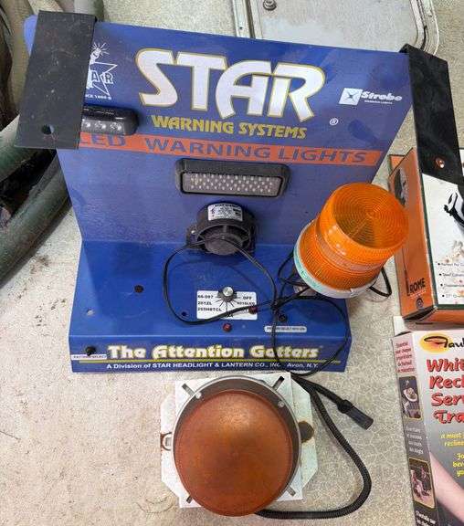 Star Warning Systems LED Warning Lights Display with Model 60 Rotating ...