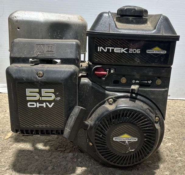 Briggs & Stratton Intek 206 Engine with Pacer Pump Attachment, 5.5 HP ...