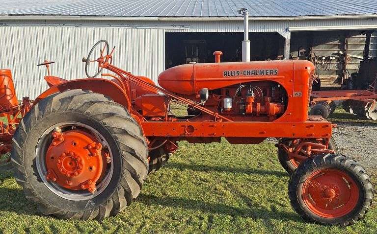 Allis Chalmers WD Gas Tractor with Wide Front & Spin Out Wheels ...
