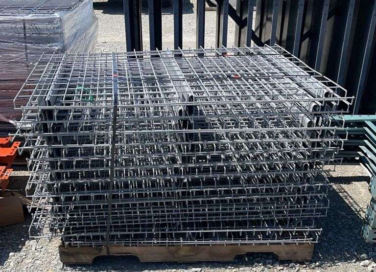 (26) Pallet Racking Wire Decking - Metzger Property Services, LLC