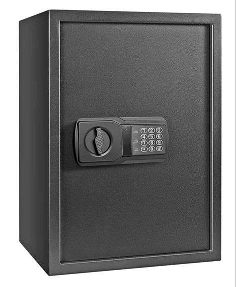 Lockin Backup Key Fortress Extra Large Steel construction safe with 2 locking bolts ...