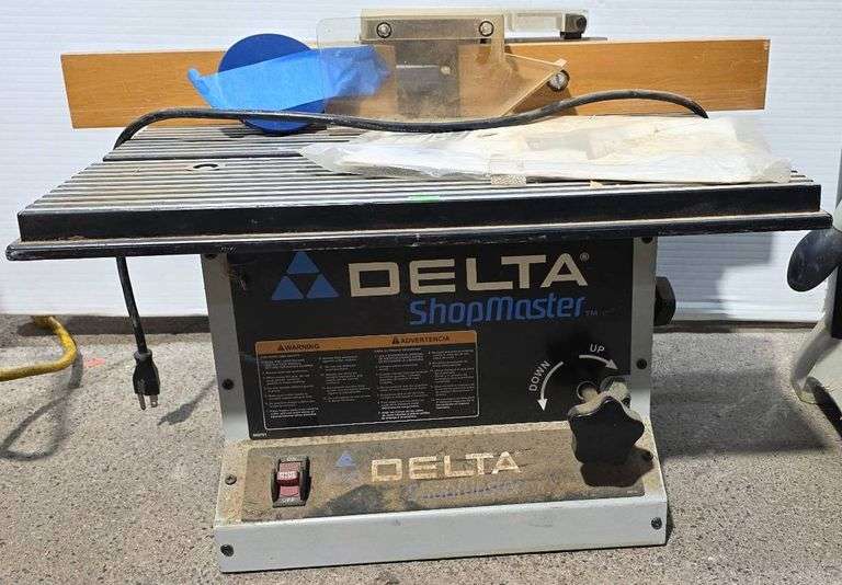 Delta ShopMaster Router/Shaper Model 31-180 with Instruction Manual ...
