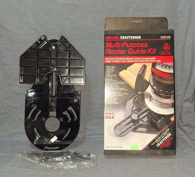 Craftsman Multi-Purpose Router Guide Kit 925179 with Box and ...