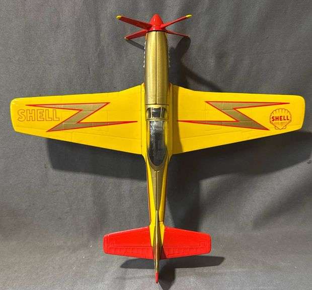 Shell Model Airplanes Shell P-51 Mustang Die-Cast Airplane, 9