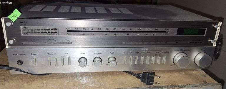Silver Modular Component Systems 3245 AM/FM Stereo Receiver - Metzger ...