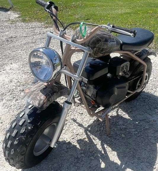 Coleman Mini Bike, Runs - NO TITLE - Metzger Property Services, LLC