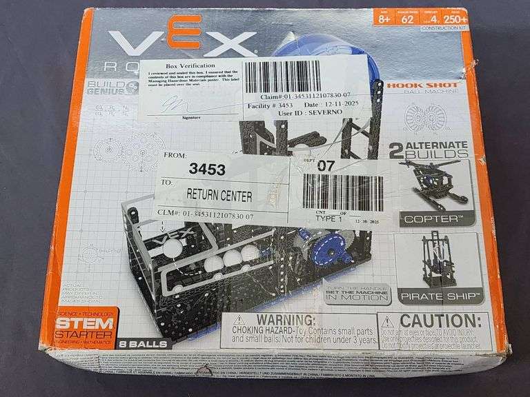 Vex Ricochet Build VEX Robotics Build Kit with 2 Alternate Configurations - Metzger ...