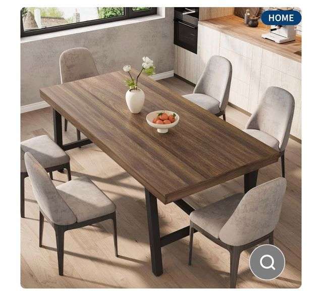 Garvee Long Rectangular Dining Table