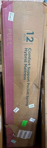 Full Hybrid Pocket Spring Mattress, 12 Inch
