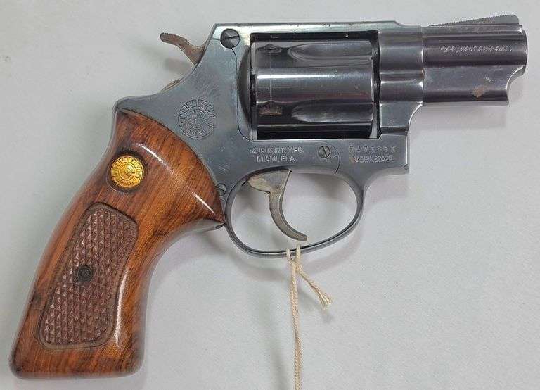 Taurus Model 85 .38 Spl 5-shot Revolver, Made in Brazil with Fabric Carrying Case - Serial #FJ73893