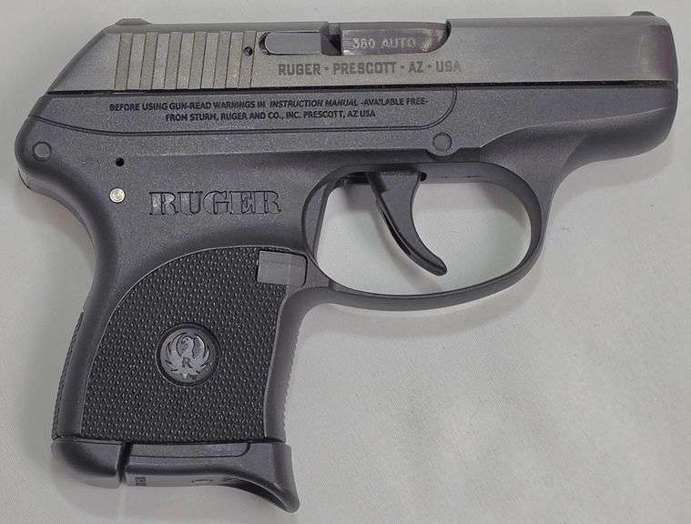 Ruger LCP .380 Auto Pistol with Fabric Carrying Case and Leather SP Pocket Holster - Serial #371205387
