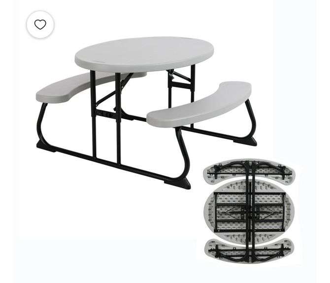 Lifetime Child Picnic Table, 32 x 35 Inches