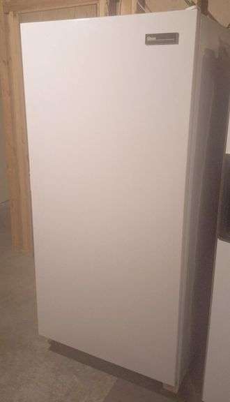 Gibson Upright Freezer Model GFU21M4AW1 - located in basement
