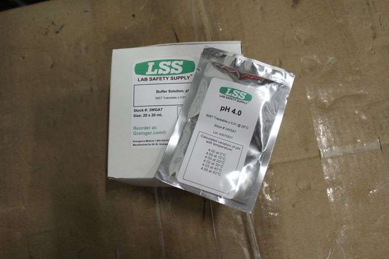 APPROVED VENDOR - BUFFER - PH 4.0: LAB, 20 ML, 50-00-0/67-56-1/7732-18-5/877-24-7, PH 4, BUFFER, LIQUID, BOX, 20