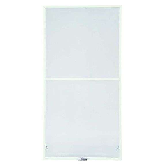 ANDERSEN - 24 IN. X 39-5/8 IN. 200 SERIES WHITE ALUMINUM DOUBLE-HUNG WINDOW SCREEN FOR ANDERSEN WINDOW SIZE 244DH3036