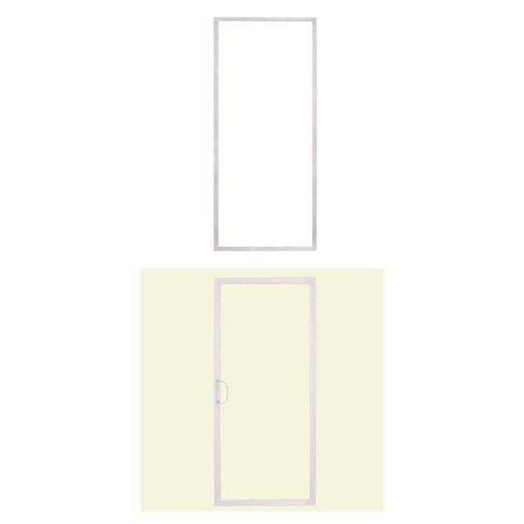 AMERICAN CRAFTSMAN BY PLYGEM - SLIDING  PANEL ONLY FOR 72 IN. X 80 IN. WHITE VINYL PATIO DOOR FIXED PANEL AND MOVING PANEL COMBO - SEE PRODUCT DETAILS