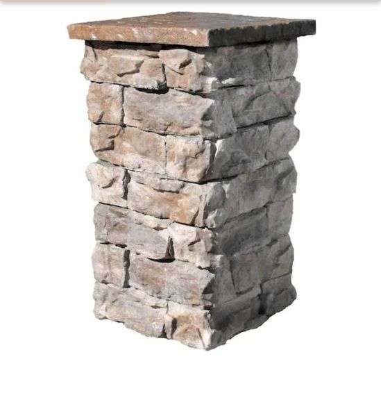 Natural Concrete Products Co Brown 36 in. Outdoor Column Kit