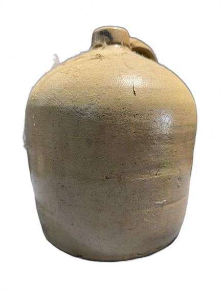 Salt Glazed Stoneware Jug With Handle, 10 x 7"
